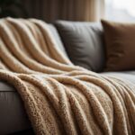 Knit throw blanket tutorial for beginners: Learn step-by-step how to knit a cozy throw for your living room with easy-to-follow instructions